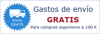 Gastos de envo gratis para compras superiores a 100 euros